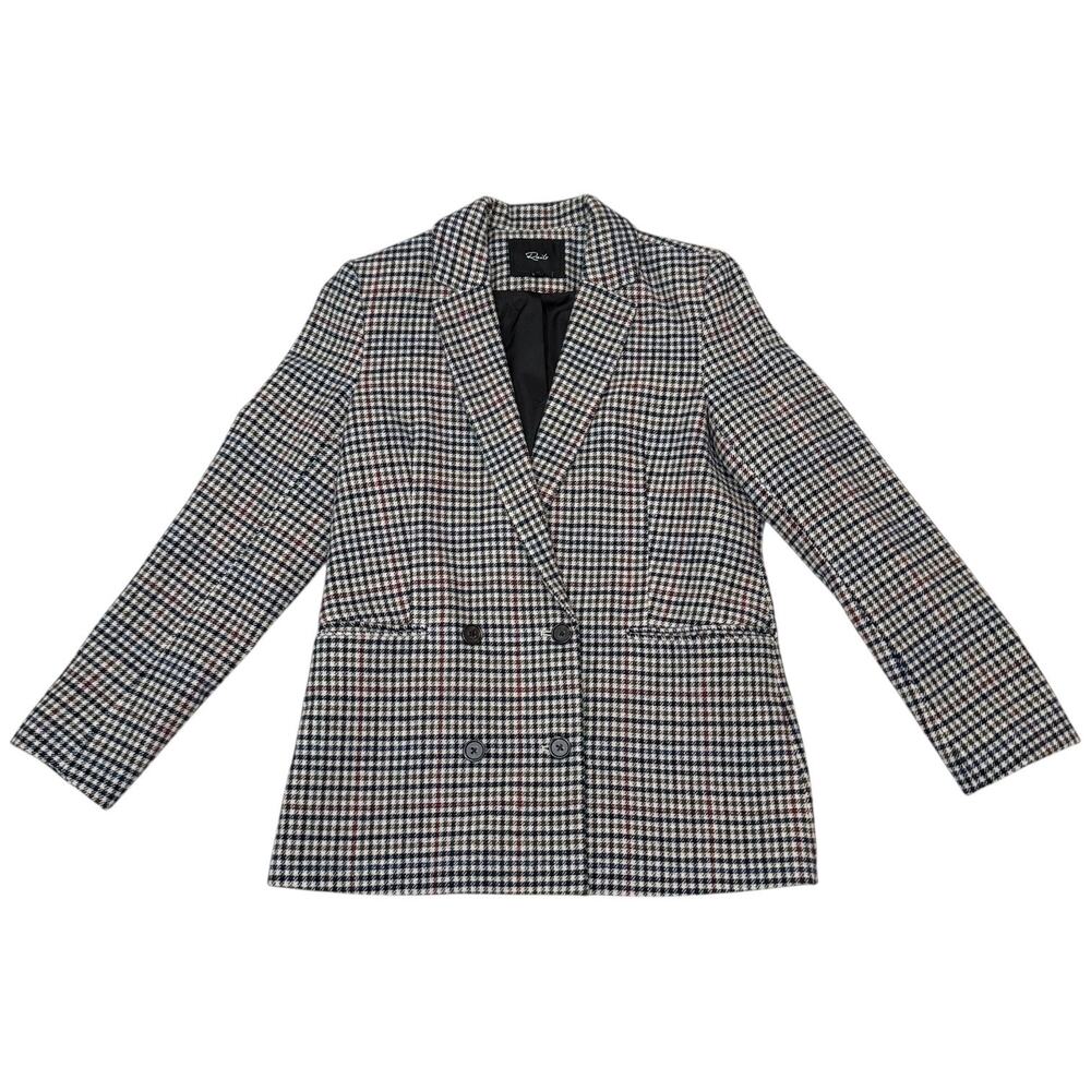NWOT Rails Jac Double Breasted Blazer Suit Jacket Cardinal Pine Multicolor XS